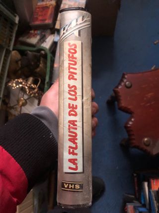 VHS La Flauta de los Pitufos (Animada)