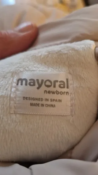 Saco Mayoral Capazo Bebé Topo