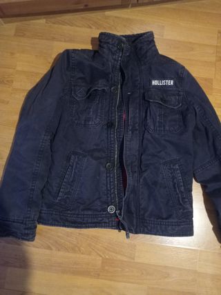 Cazadora Hollister azul