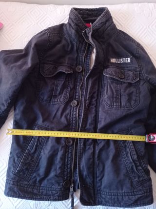 Cazadora Hollister azul