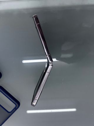 Samsung Z Flip 4 Funda y Aro Azul