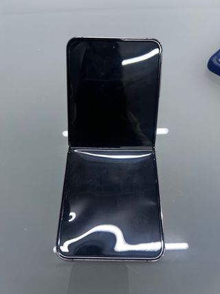 Samsung Z Flip 4 Funda y Aro Azul