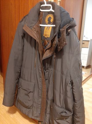 Cazadora Coronel Tapioca Marrón/Verde Oliva