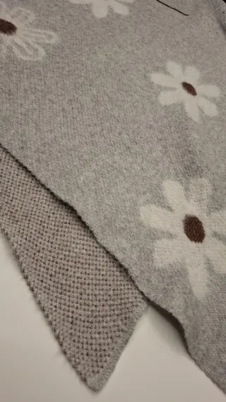 Maglioncino donna con fiori