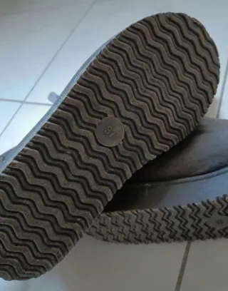 Stivali scamosciati marroni n. 37