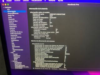 MacBook Pro 2016 8GB 256GB Gris Espacial