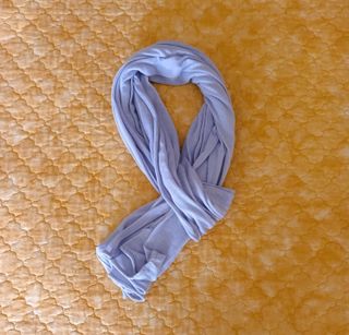Fular Fourlard Gris Claro Suave Scarf