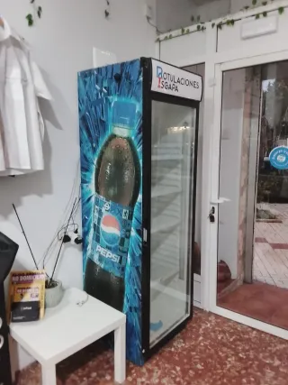 nevera expositor bebidas/comida