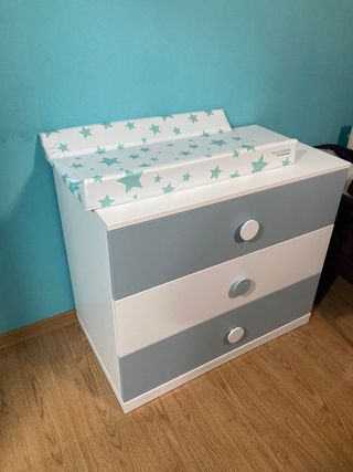 Cómoda bebé/niños con cambiador