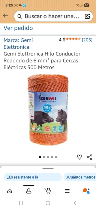 Pastor Eléctrico Gemi Elettronica 5000m