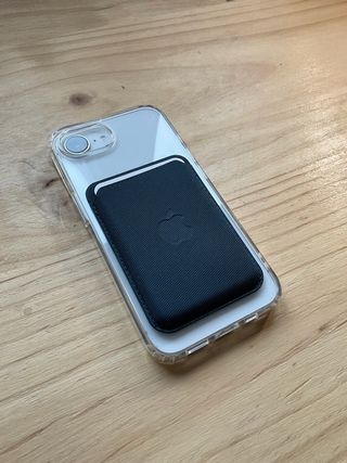 Cartera iPhone Magsafe Azul TechWoven