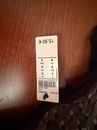 Conjunto Intimissimi Sujetador y Braguita Negro