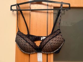 Conjunto Intimissimi Sujetador y Braguita Negro