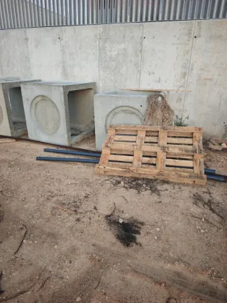 Arquetas de hormigón armado 1x1m