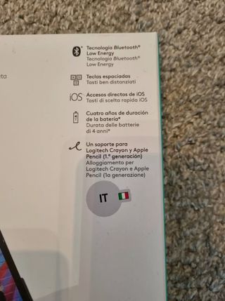 Logitech Slim Folio Custodia per iPad 7a gen