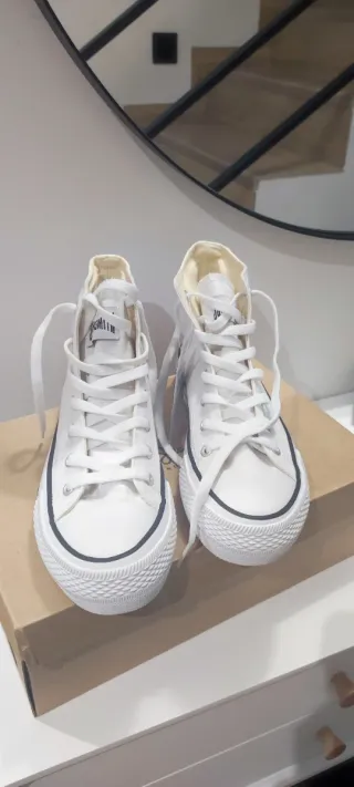 Zapatillas Jon Smith Blancas Lona Mujer/Hombre