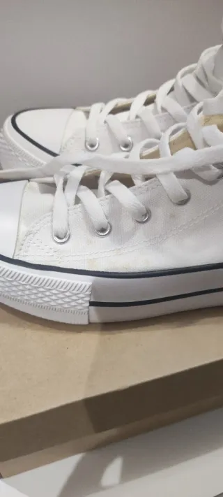 Zapatillas Jon Smith Blancas Lona Mujer/Hombre