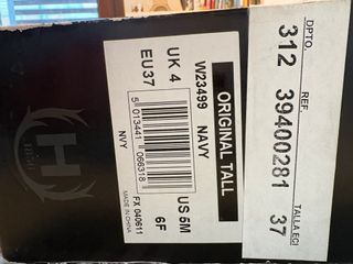 Botas Hunter Mujer Azul Marino Talla 37