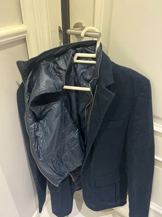 Chaqueta Adolfo Dominguez Azul Marino Talla M