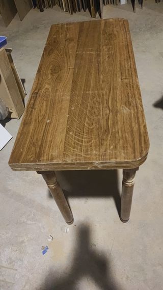 Mesa de cocina de madera