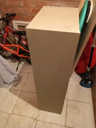 2 Muebles Estantería Ikea Madera Beige