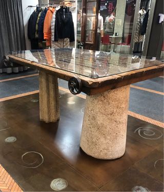 Mesa Trillo Pedernal Restaurado