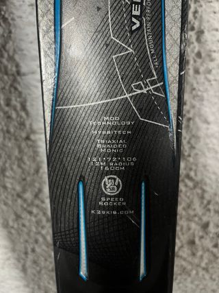 Esquís K2 velocity