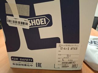 Casco Shoei GT Air II con Sena SRL2