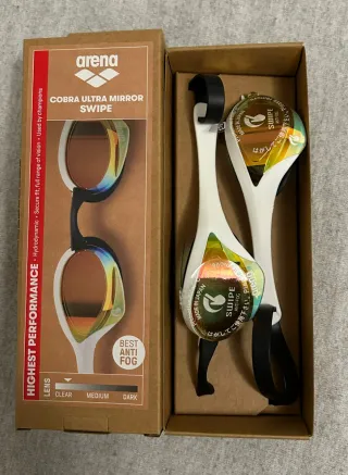 Gafas natación Arena Cobra Ultra Mirror Swipe