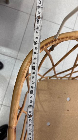 Culla in vimini con ruote