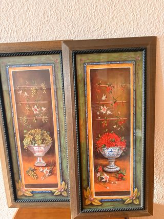 Juego de 2 cuadros decorativos
