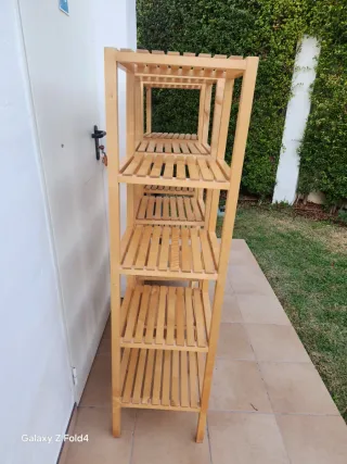 Scaffalature in legno IKEA a 4 livelli (3 unità)