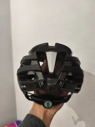 Casco de bicicleta negro GS