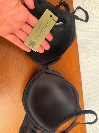 Sujetador Intimissimi Negro Encaje