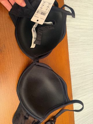 Sujetador Intimissimi Negro Encaje