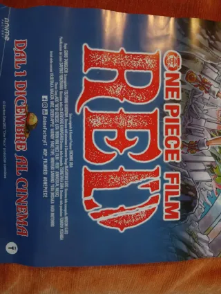 Locandina Film One Piece Red 2022