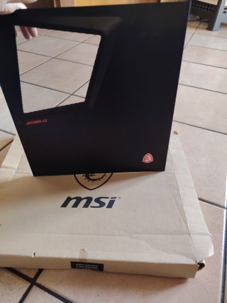 Porta PC MSI Trident Acciaio Nero