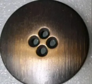 Lote 6 botones metal- 7 modelos