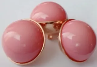 Lote 6 botones metal- 7 modelos