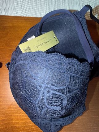 Sujetador Intimissimi encaje azul nuevo
