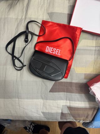 Borsa Diesel nera tracolla