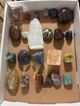 Lotto di minerali vari