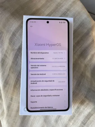 Xiaomi 14T Pro 256GB Gris