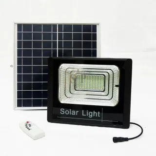 Faro Solare LED 200W con Pannello e Telecomando