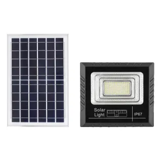 Faro Solare LED 200W con Pannello e Telecomando