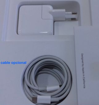 Cargador Apple 30W USB-C iPad/iPhone/Mac ORIGINAL