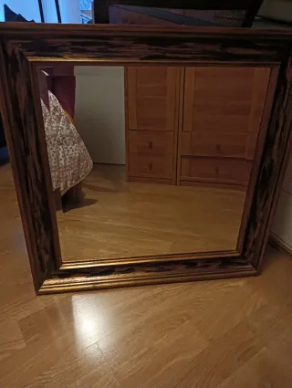 Espejo decorativo 80x80 cm