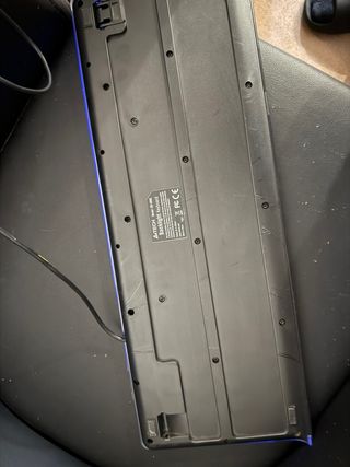 A4TECH KD-800L Tastiera USB Retroilluminata Blu