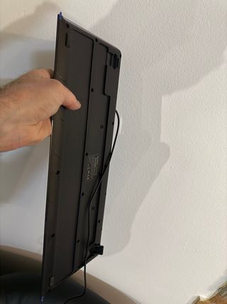 A4TECH KD-800L Tastiera USB Retroilluminata Blu