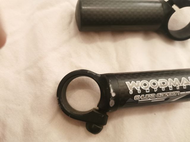 Acoples Woodman Chupa Carbon talla S